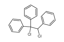 1,2-dichlorotriphenylethane Structure