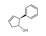trans-2-phenylcyclopent-3-en-1-ol Structure