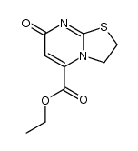 2,3-dihydro-5-ethoxycarbonyl-7H-thiazolo[3,2-a]pyrimidin-7-one Structure