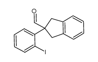 2-(2-iodophenyl)-2,3-dihydro-1H-indene-2-carboxaldehyde Structure