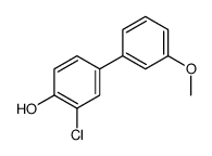 2-chloro-4-(3-methoxyphenyl)phenol Structure