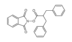 1,3-dioxoisoindolin-2-yl 2-benzyl-3-phenylpropanoate结构式