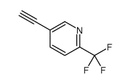 5-Ethynyl-2-(trifluoromethyl)pyridine Structure