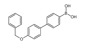 4'-苄氧基联苯-4-硼酸结构式
