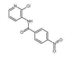 N-(2-Chloro-pyridin-3-yl)-4-nitro-benzamide结构式