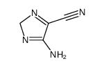 2H-Imidazole-4-carbonitrile,5-amino-(9CI)结构式