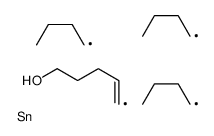 5-tributylstannylpent-4-en-1-ol Structure