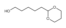 5-(1,3-dioxan-2-yl)pentan-1-ol Structure