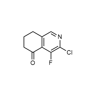 3-Chloro-4-fluoro-7,8-dihydroisoquinolin-5(6H)-one Structure