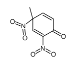 4-methyl-2,4-dinitrocyclohexa-2,5-dien-1-one Structure