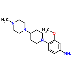 3-甲氧基-4-(4-(4-甲基哌嗪-1-基)哌啶-1-基)苯胺图片
