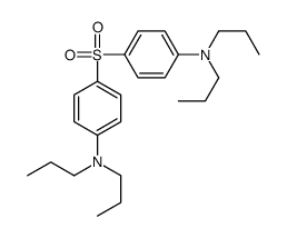 4-[4-(dipropylamino)phenyl]sulfonyl-N,N-dipropylaniline结构式