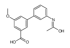 3-(3-acetamidophenyl)-5-methoxybenzoic acid结构式