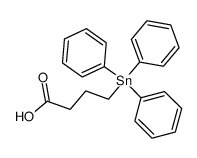 4-triphenylstannyl-butyric acid结构式