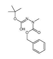 1-BENZYL 2-TERT-BUTYL 1-METHYLHYDRAZINE-1,2-DICARBOXYLATE structure