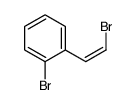 O-BROMO-(2-BROMO)VINYLBENZENE (CIS TRANS MIXTURE) Structure