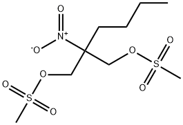 1,3-propanediol,2-butyl-2-nitro-,dimethanesulfonate(ester) picture