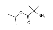 Alanine, 2-methyl-, 1-methylethyl ester (9CI)结构式