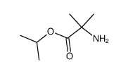 Alanine, 2-methyl-, 1-methylethyl ester (9CI) structure