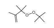 peroxyde de 2,3-dimethyl-but-3-en-2-yle et de t-butyle Structure