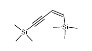 (Z)-1,4-bis(trimethylsilanyl)but-1-en-3-yne结构式