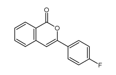 3-(4-fluorophenyl)-1H-isochromen-1-one Structure