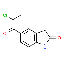 5-(2-chloropropionyl)-2(1H,3H)-indolone结构式