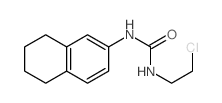 1-(2-chloroethyl)-3-tetralin-2-yl-urea结构式