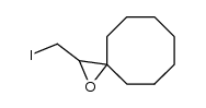 2-(iodomethyl)-1-oxaspiro[2.7]decane结构式