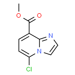 methyl 5-chloroimidazo[1,2-a]pyridine-8-carboxylate Structure