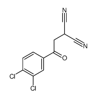 2-[2-(3,4-dichlorophenyl)-2-oxoethyl]propanedinitrile Structure