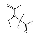 Oxazolidine, 2,3-diacetyl-2-methyl- (9CI)结构式