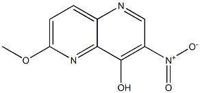 6-methoxy-3-nitro-1,5-naphthyridin-4-ol Structure