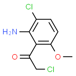 Ethanone,1-(2-amino-3-chloro-6-methoxyphenyl)-2-chloro- picture