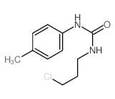 Urea,N-(3-chloropropyl)-N'-(4-methylphenyl)-结构式