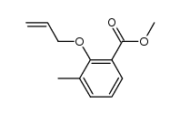 methyl 2-allyloxy-3-methylbenzoate Structure