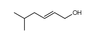 trans-5-methylhex-2-en-1-ol结构式