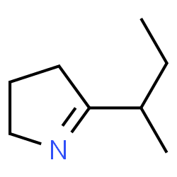 2H-Pyrrole,3,4-dihydro-5-(1-methylpropyl)-(9CI)结构式