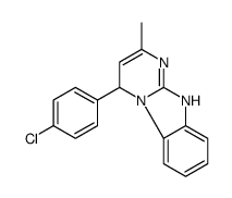 1,4-Dihydro-4-(4-chlorophenyl)-2-methylpyrimido(1,2-a)benzimidazole picture