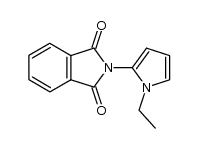 N-(1-ethyl-1H-pyrrol-2-yl)phthalimide结构式