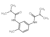 3,3'-(4-甲基-1,3-亚苯基)双(1,1-二甲脲)结构式