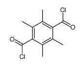 2,3,5,6-tetramethylbenzene-1,4-dicarbonyl chloride Structure