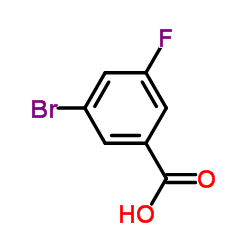 3-溴-5-氟苯甲酸结构式