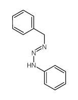 1-Triazene,1-phenyl-3-(phenylmethyl)- (9CI)结构式