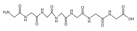 glycyl=>glycyl=>glycyl=>glycyl=>glycyl=>glycyl=>glycine Structure