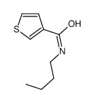 N-butylthiophene-3-carboxamide Structure