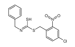 (4-chloro-2-nitrophenyl)methyl N-benzylcarbamodithioate结构式