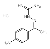 2-[1-(4-aminophenyl)ethylideneamino]guanidine结构式