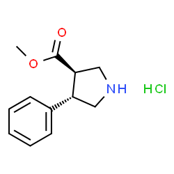 反式-4-苯基吡咯烷-3-羧酸甲酯盐酸盐图片