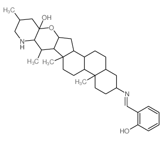 N-Salicyliden-3-iso-solanocapsin结构式